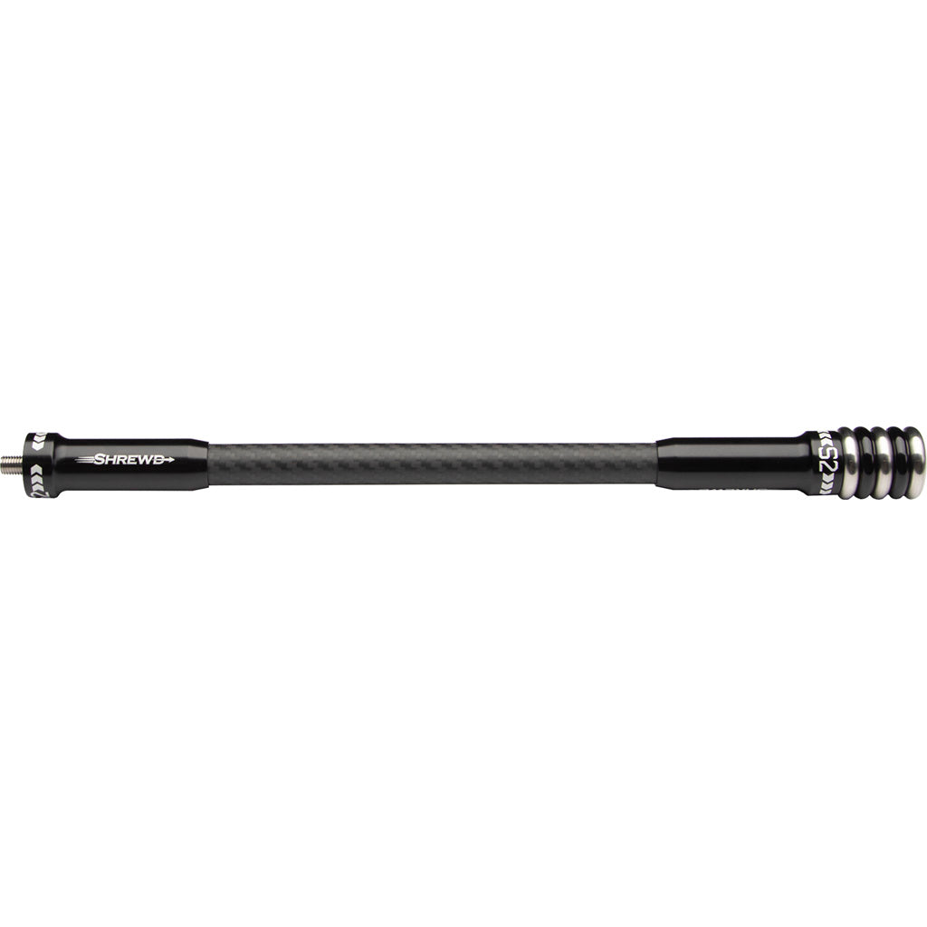 Shrewd S2 Carbon Stabilizer Matte Black 8 in. with Dampening System