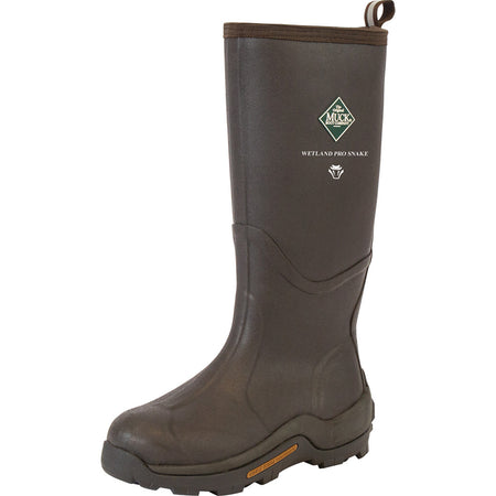 Muck Wetland Pro Snake Boot Brown Size 8 Waterproof