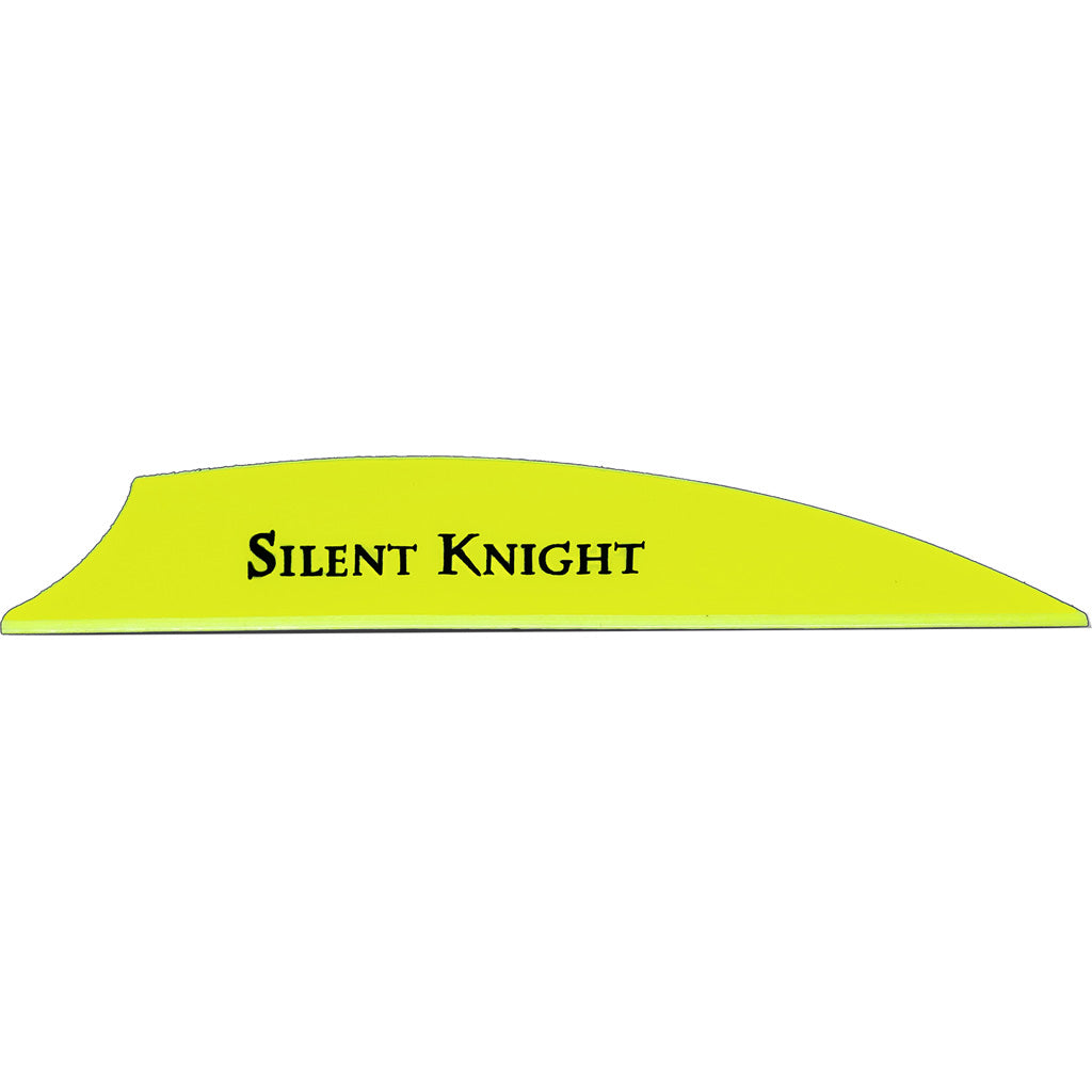 Flex Fletch Silent Knight Vanes Fluorescent Yellow 3 in. 36 pk.