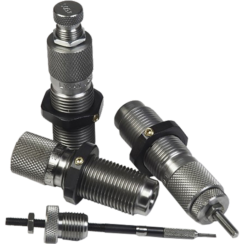 Lyman Carbide 4 Piece Pistol Die Set 9mm