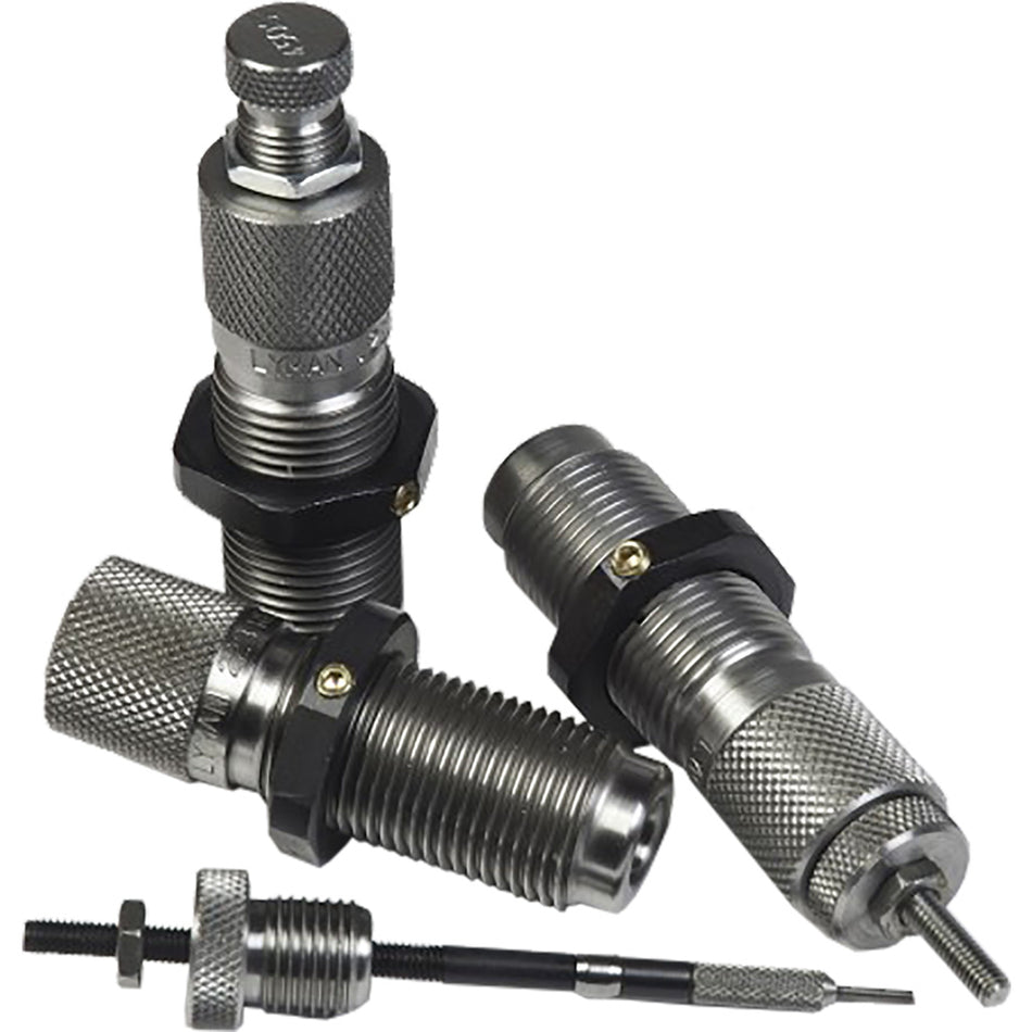 Lyman Carbide 4 Piece Pistol Die Set .40 S&W/10mm