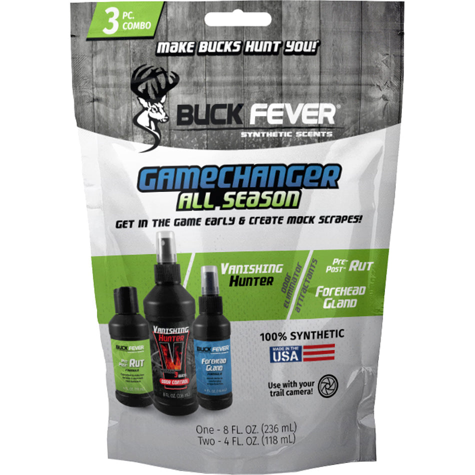 Buck Fever All Season Game Changer Hunting Scent Bundle