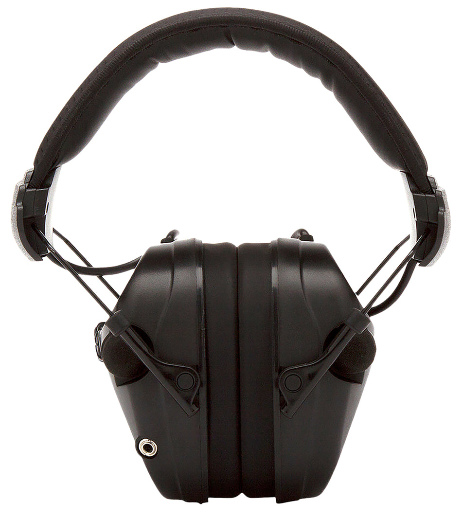 Pyramex Venture Gear Sentinel Electronic Muff 26 dB NRR Over-the-Head Black 1 Pair
