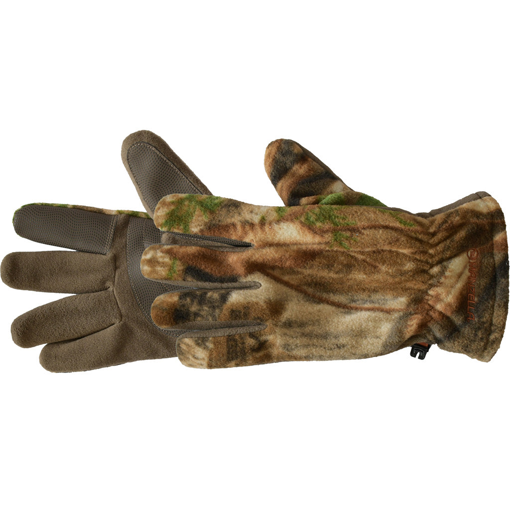 Manzella Hunter Insulated Fleece Gloves Large Realtree Edge