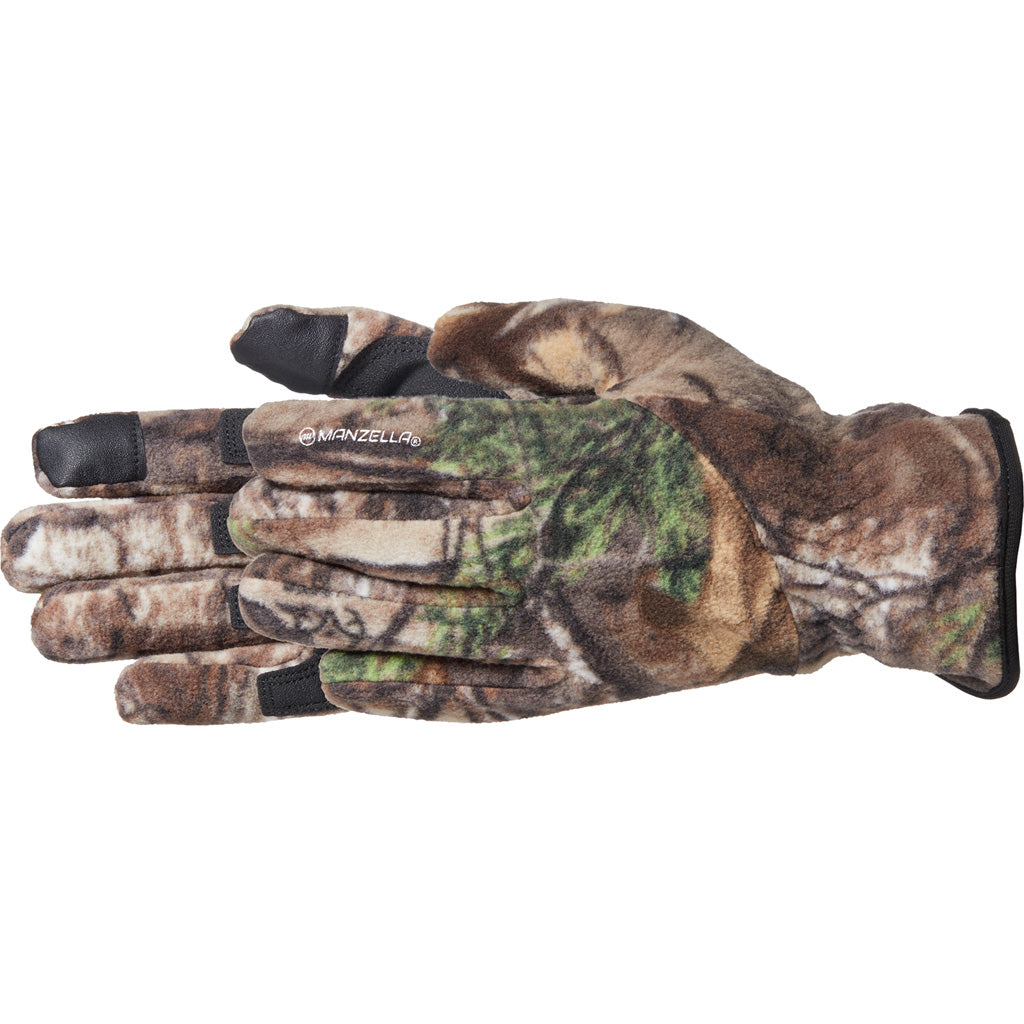 Manzella Lakewood Touchscreen Compatible Glove Med/Large Realtree Edge