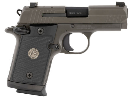 Sig Sauer P938 Legion Micro-Compact 9mm 3" Gray Cerakote Pistol with Night Sights
