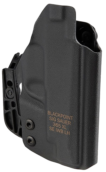 Sig Sauer HOL365XLAPXLH Tactical IWB Black Polymer Holster Belt Clip Sig P365XL Left Hand