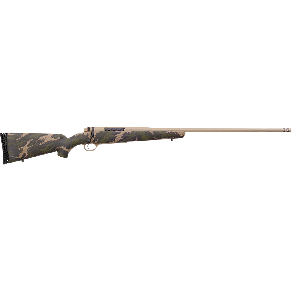 Weatherby Mark V BackCountry Rifle, 6.5-300 Wthby Mag, 28" Barrel, Camo & Graphite with Brake, RH
