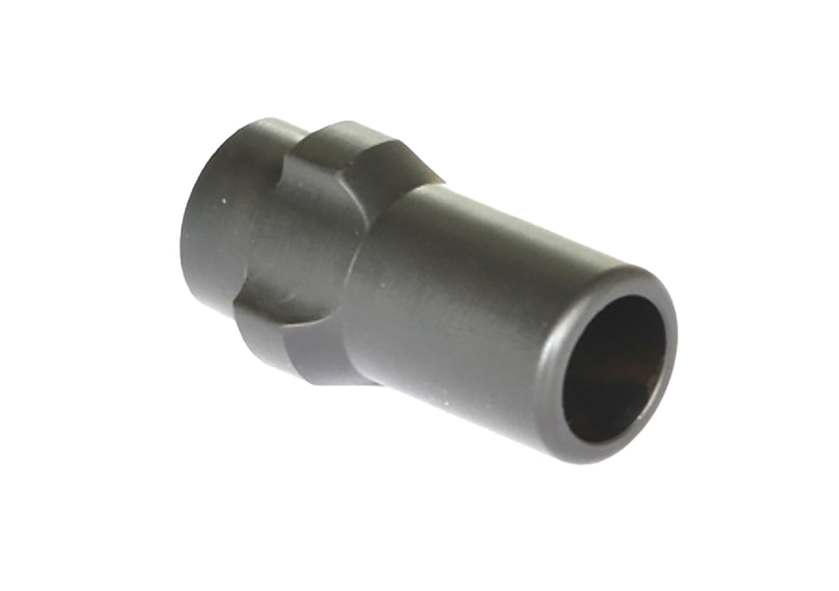 Griffin Armament 3L1228 9mm 3-Lug 1/2x28 Thread Adapter 17-4 Stainless Steel Black Melonite QPQ