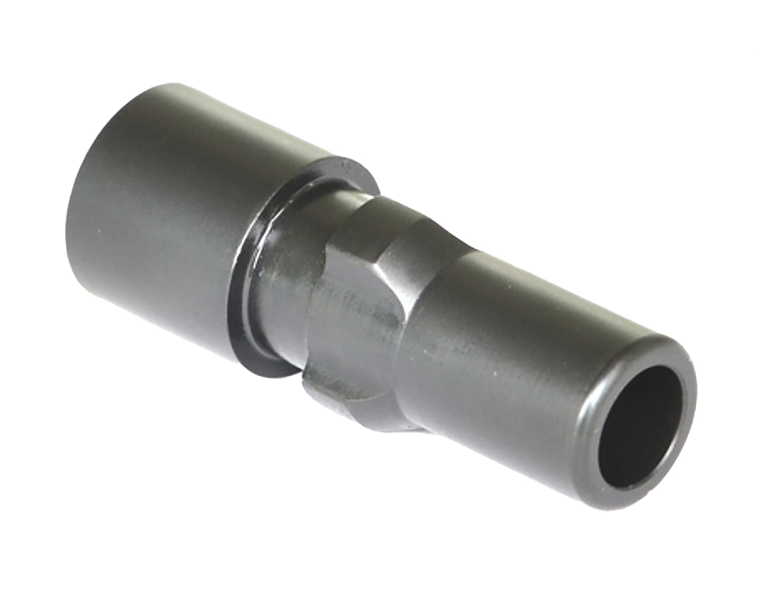 Griffin Armament 3L1351LH 9mm 3-Lug M13.5x1 LH Thread Adapter 17-4 Stainless Steel Black Melonite QPQ