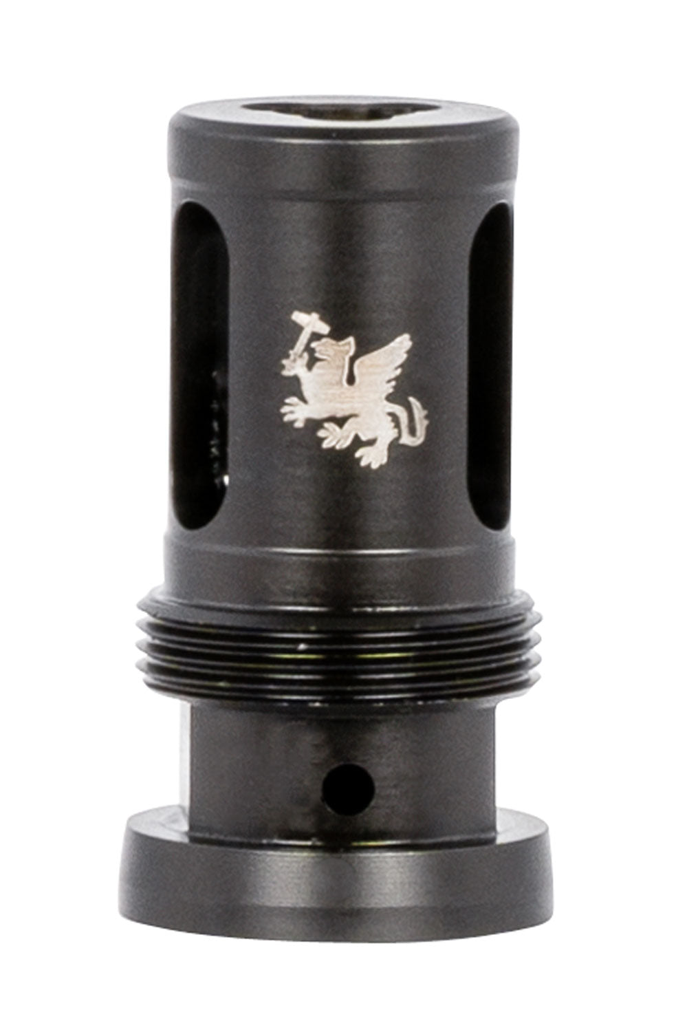 Griffin Armament TMHC305824 Hammer Comp Taper Mount 30 Cal 5/8"-24 tpi Black Stainless Steel