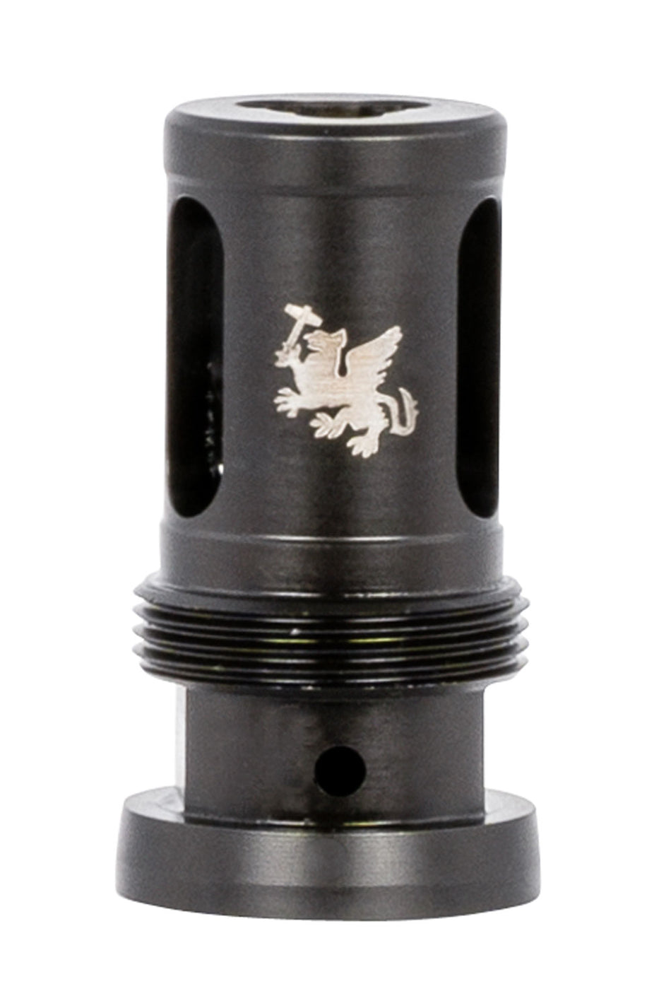 Griffin Armament TMHC305824 Hammer Comp Taper Mount 30 Cal 5/8"-24 tpi Black Stainless Steel