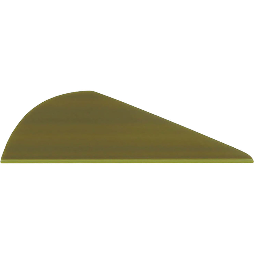 TAC Summit High-Profile Arrow Vanes OD Green 2 in. 100 pk.