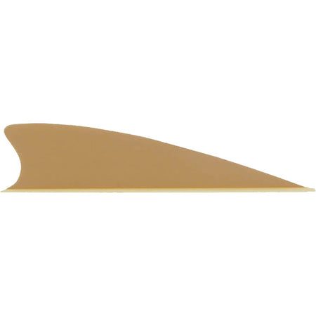 TAC Matrix 225 Mid-Profile Arrow Vanes Tan 2.25 in. 100 pk.