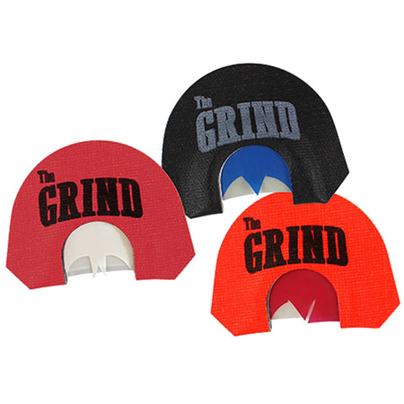 The Grind Turkey Mouth Call Combo Pack, 3 pc. (Batwing, Fancy, Red Poison)