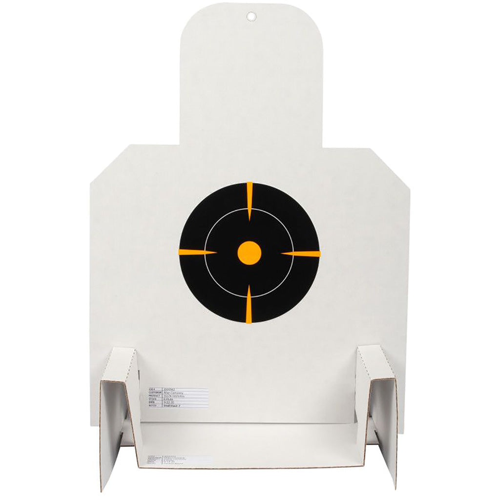 EzAim Splash Silhouette Adhesive Shooting Target Kit with Stand