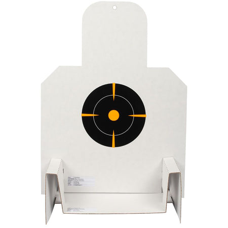 EzAim Splash Silhouette Adhesive Shooting Target Kit with Stand