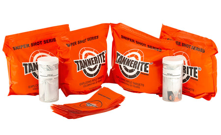 Tannerite PP40 Sniper Shot 40-Target Pack 0.50 lb Binary Exploding Rifle Targets with Catalyst