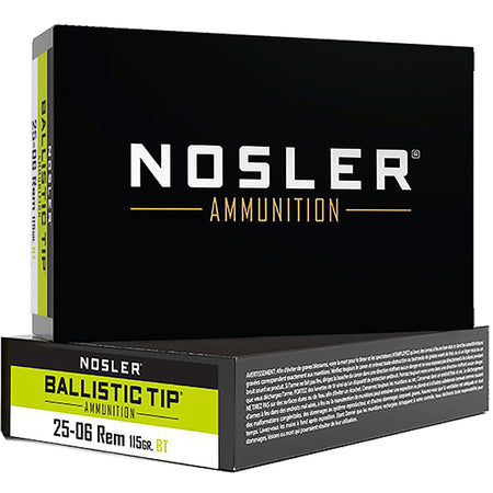 Nosler .25-06 Remington 40071 Ballistic Tip Spitzer Ballistic Tip 115 Grain
