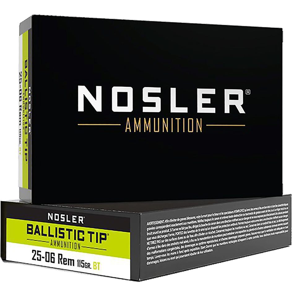 Nosler .25-06 Remington 40071 Ballistic Tip Spitzer Ballistic Tip 115 Grain