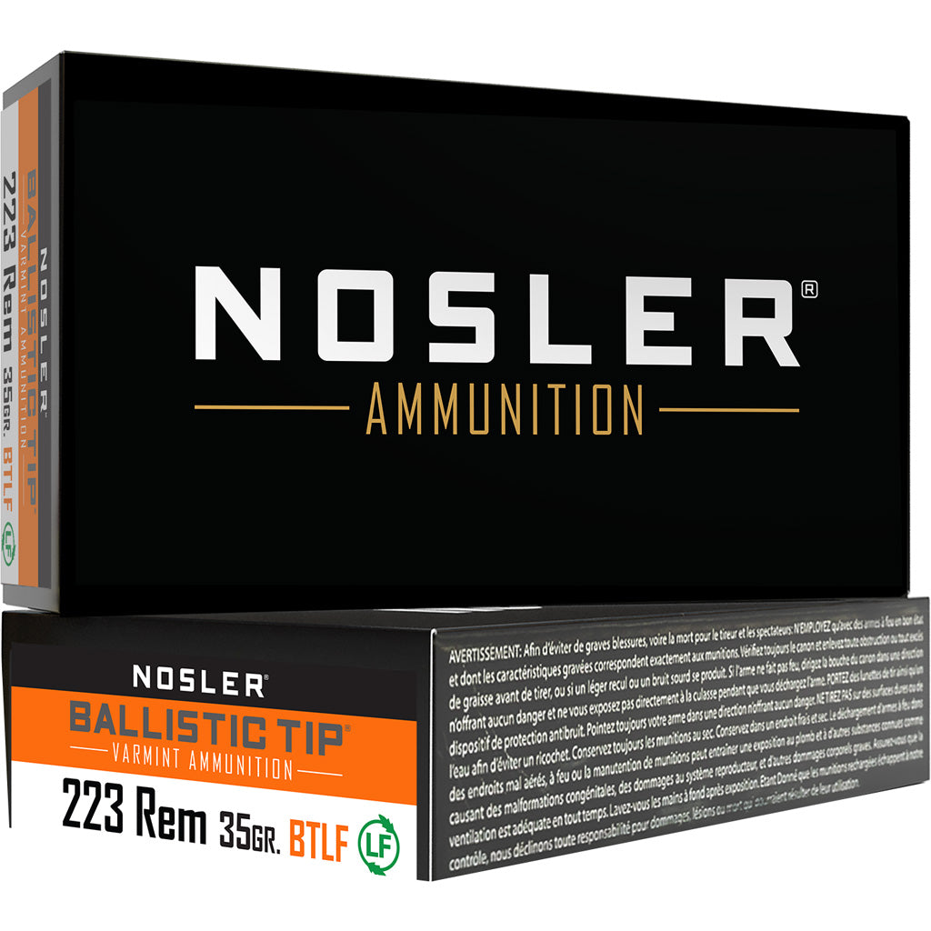 Nosler .223 Remington 61042 Varmint Ballistic Tip Lead Free Ballistic Tip 35 Grain