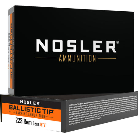 Nosler .223 Remington 61025 Varmint Ballistic Tip SP 55 Grain