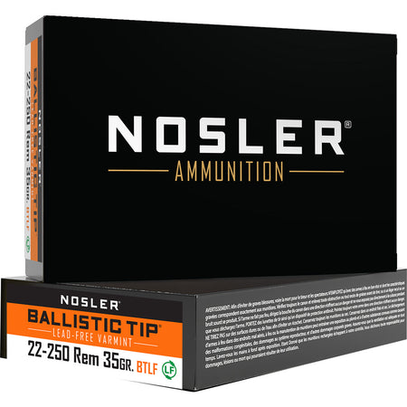 Nosler .22-250 Remington 61038 Varmint Ballistic Tip Lead Free Ballistic Tip 35 Grain