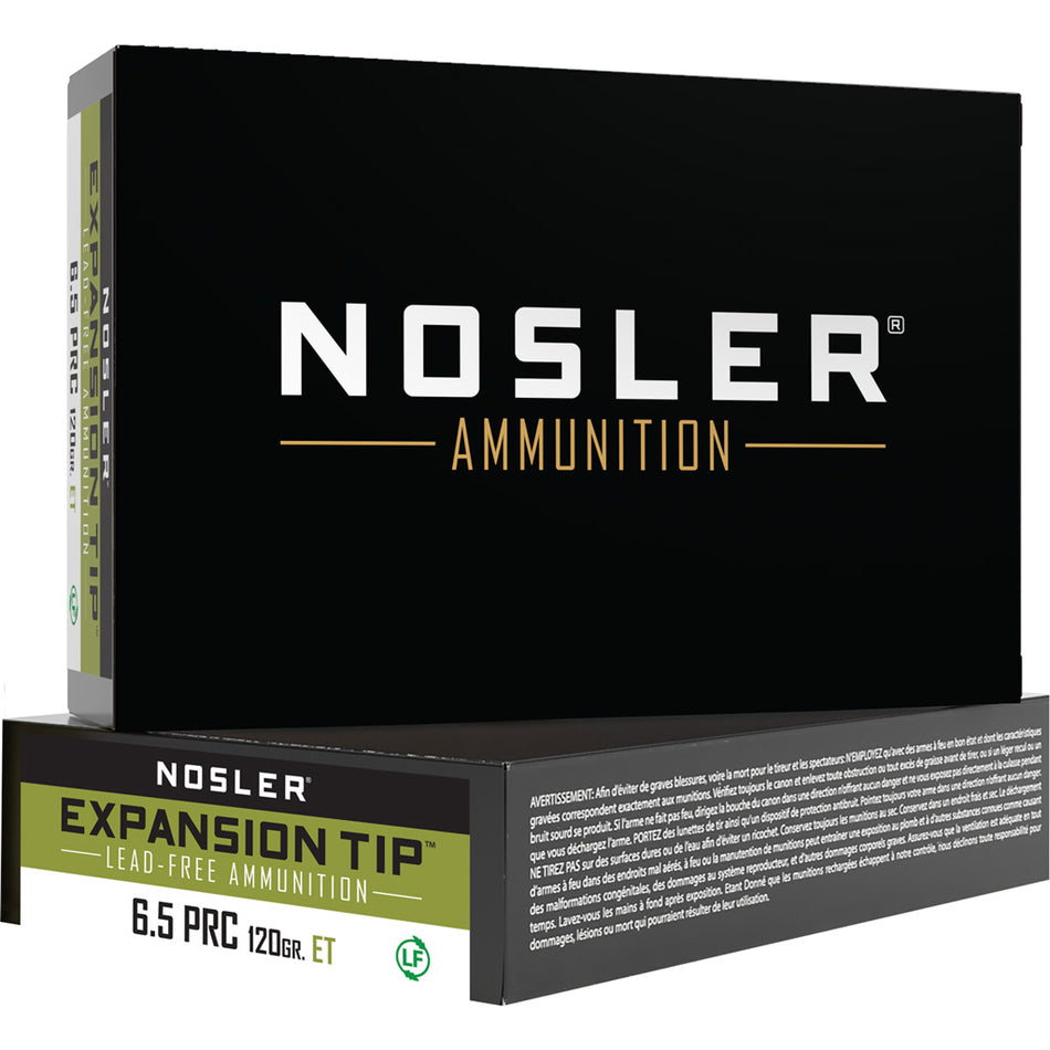Nosler 6.5 PRC 40688 E-Tip Spitzer E-Tip Lead-Free 120 Grain