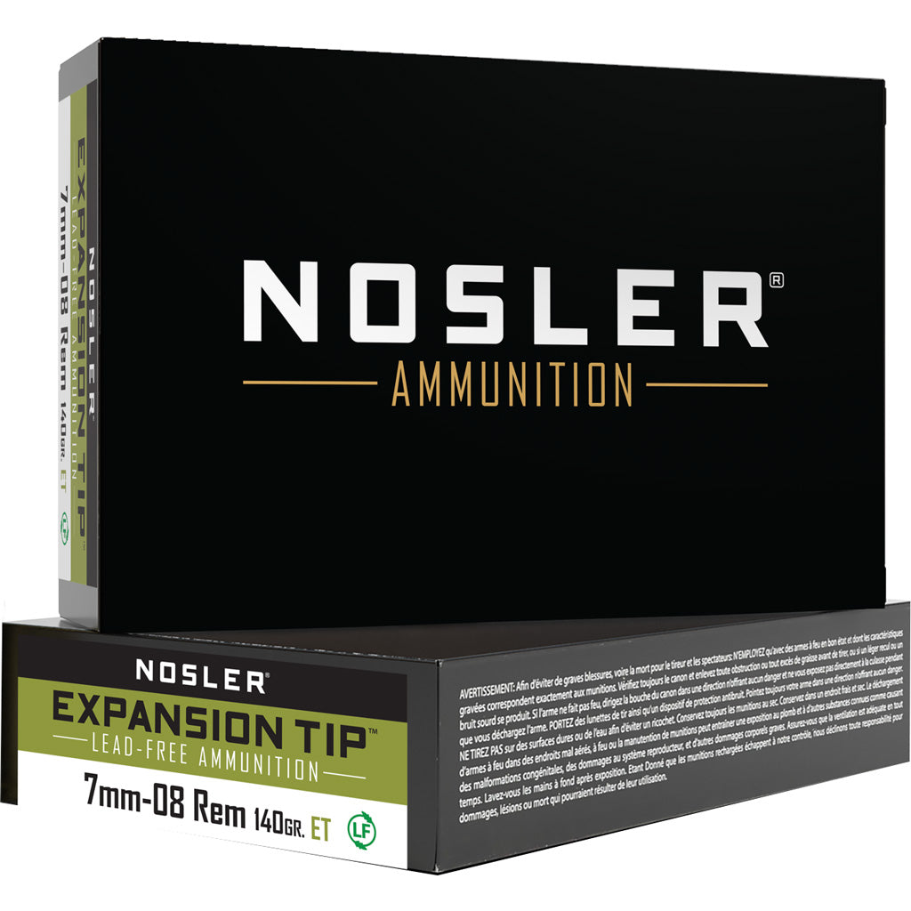 Nosler 7mm-08 Remington 40033 Expansion Tip SP 140 Grain