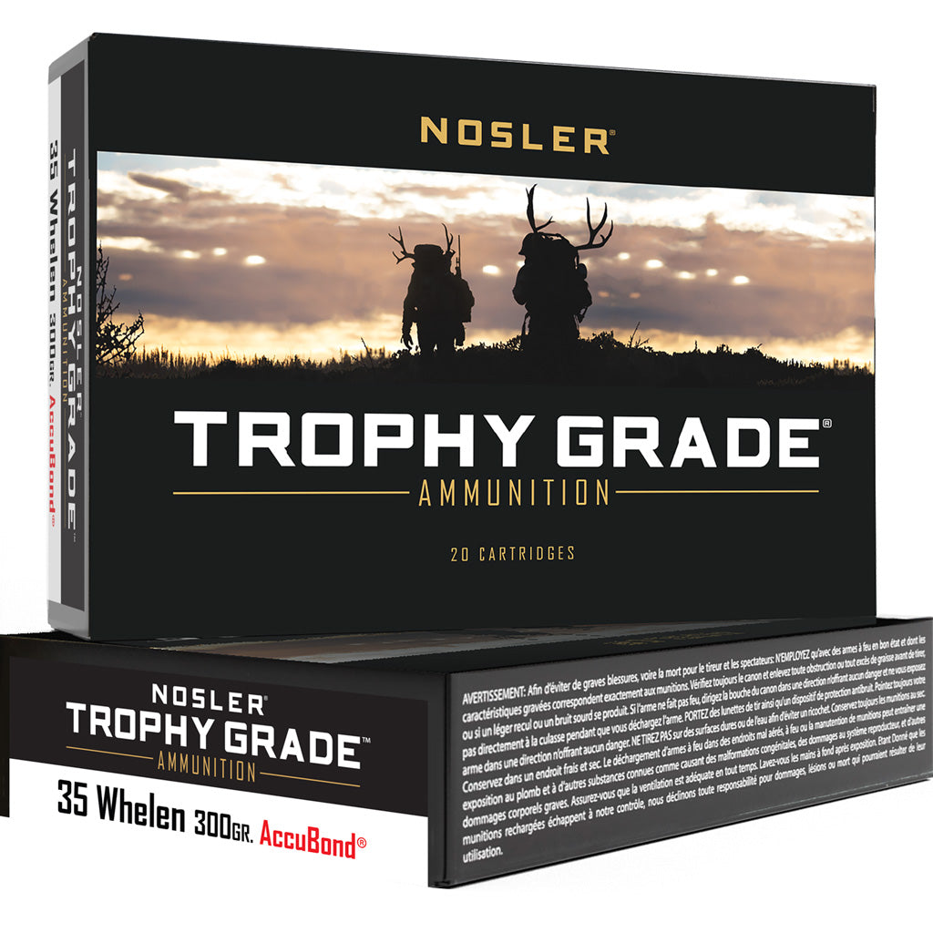 Nosler .35 Whelen 60081 Trophy Grade Nosler AccuBond 225 Grain