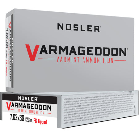 Nosler 7.62x39mm 60176 Varmageddon FB TIPPED 123 Grain