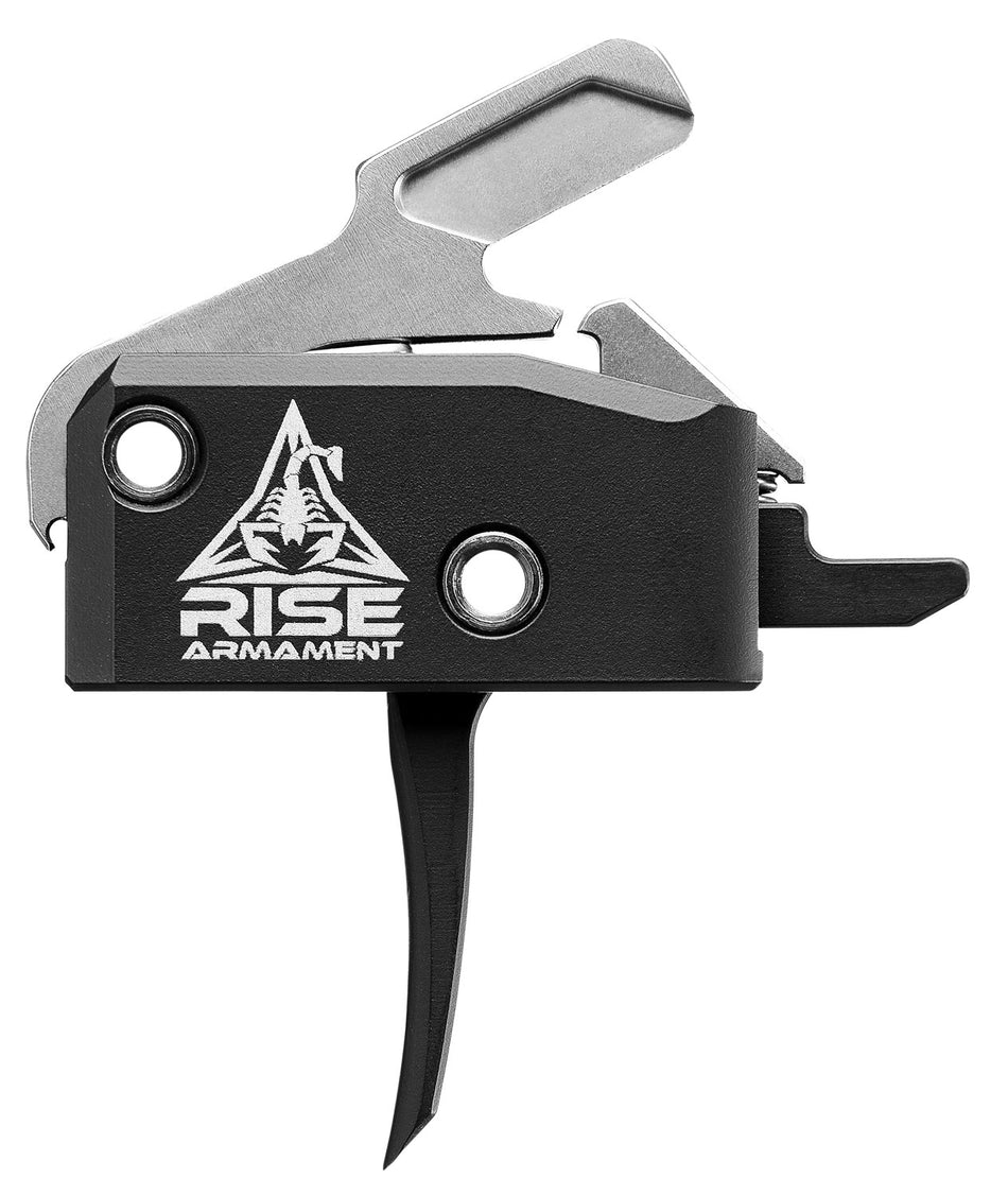 Rise Armament RA-434 High Performance Single-Stage Flat Trigger with Anti-Walk Pins for AR Platform