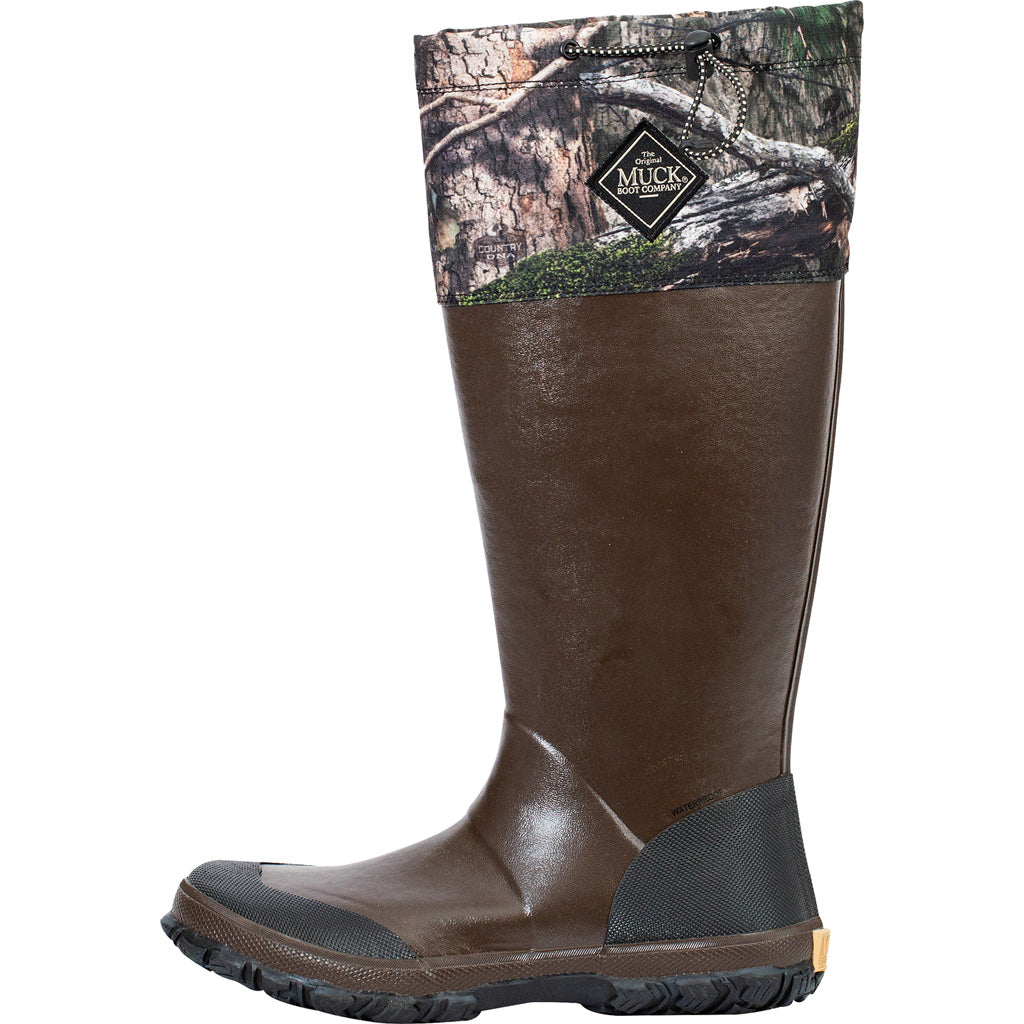 Muck Forager Tall Boot in Bark and Mossy Oak Country DNA Size 10