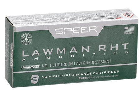 Speer .40 S&W 53375 Lawman Training RHT SinterFire Frangible 125 Grain