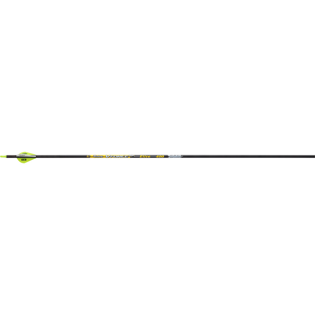 Victory VForce Elite Arrows 400 Spine 2" Vanes Pack of 6