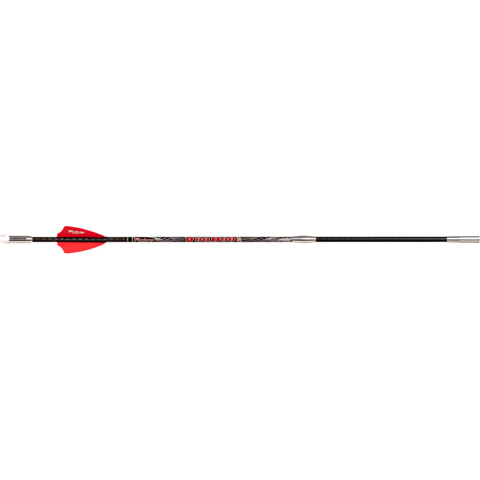Victory Voodoo Carbon Crossbow Bolts 350 2" Offset Vanes 3 pk.