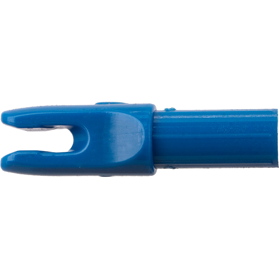 Victory VForce TKO Press-Fit Nocks Blue Color .245 Diameter 12 pk.