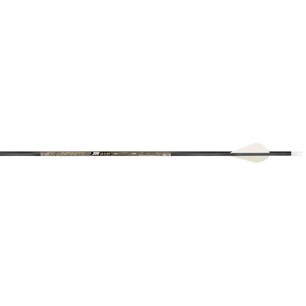 Nexxus Infinity 400 Spine Arrows 2" q2i Fusion-II Vanes 6pk