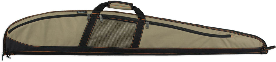 Bulldog BD226 Plus Rifle/Shotgun Case Khaki Black Nylon Water-Resistant