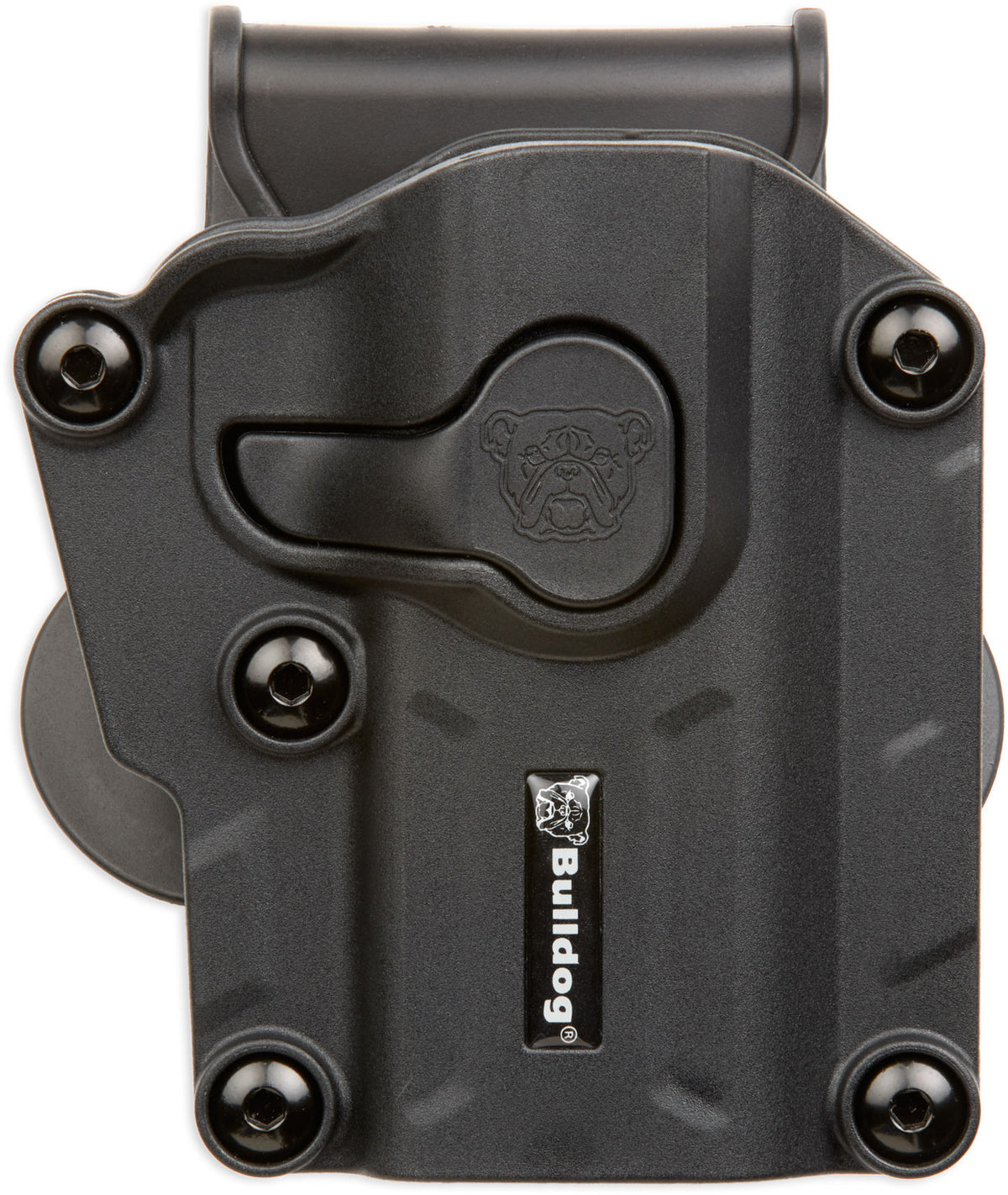 Bulldog MX001 Polymer OWB Paddle Holster Black Multi-Fit Fits Sig P320 S&W M&P and Many More Right Hand