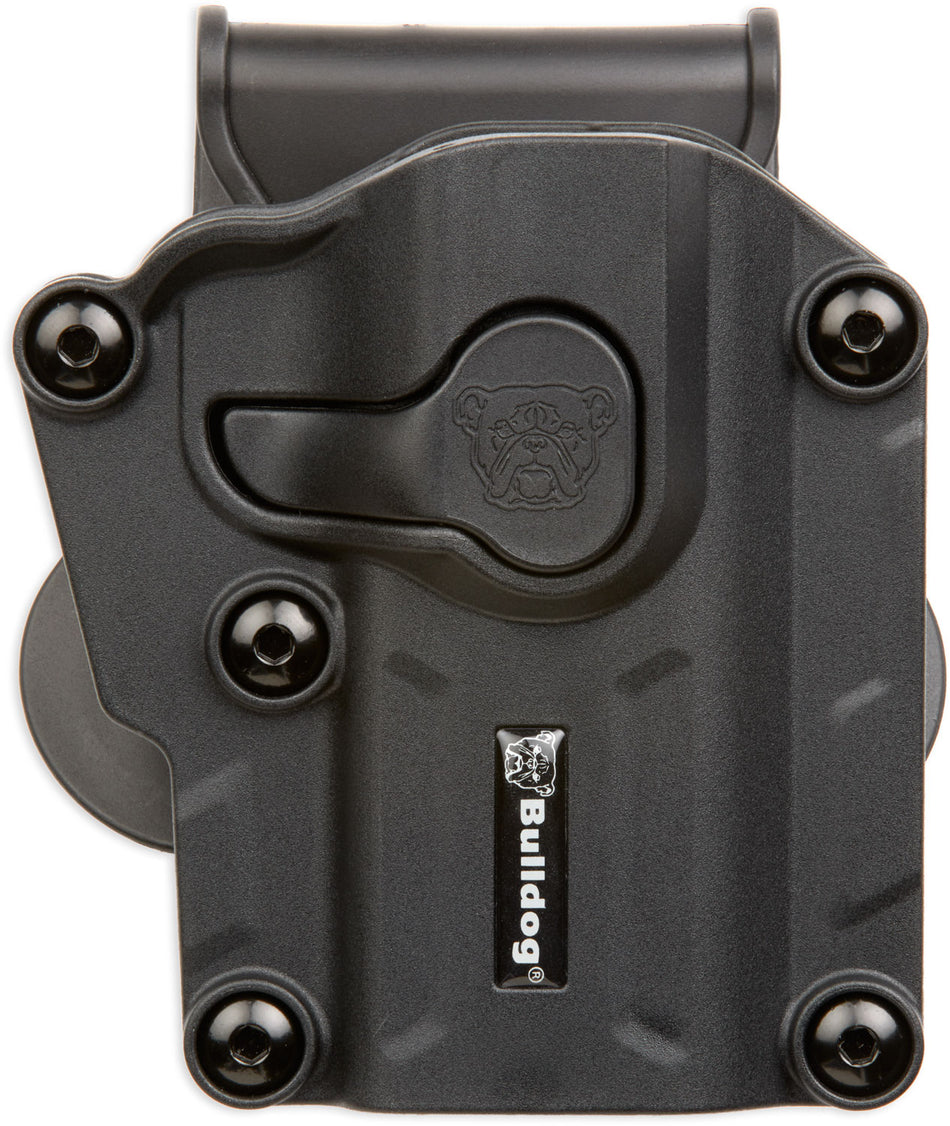 Bulldog MX001 Polymer OWB Paddle Holster Black Multi-Fit Fits Sig P320 S&W M&P and Many More Right Hand