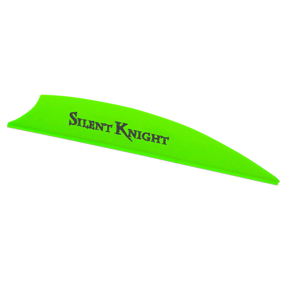 Flex Fletch Silent Knight 3" Flo Green Arrow Vanes 36 pk.