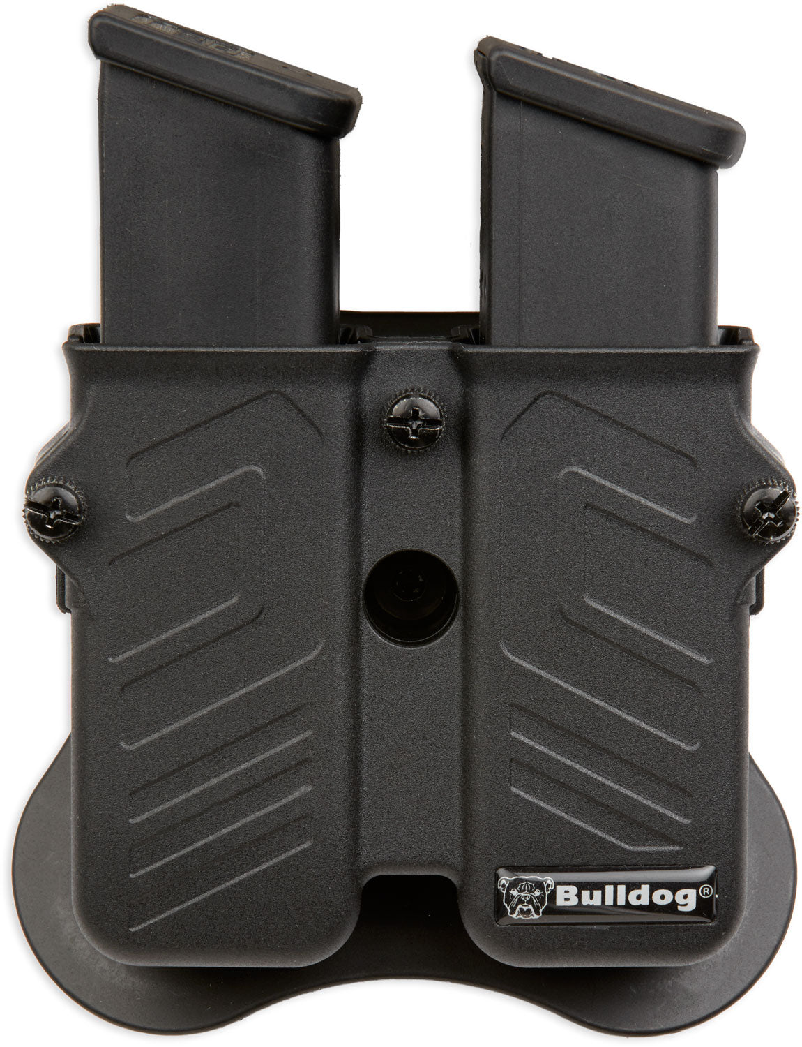 Bulldog MXM Max Multi-Fit Ambidextrous Black Polymer OWB Paddle Magazine Holder