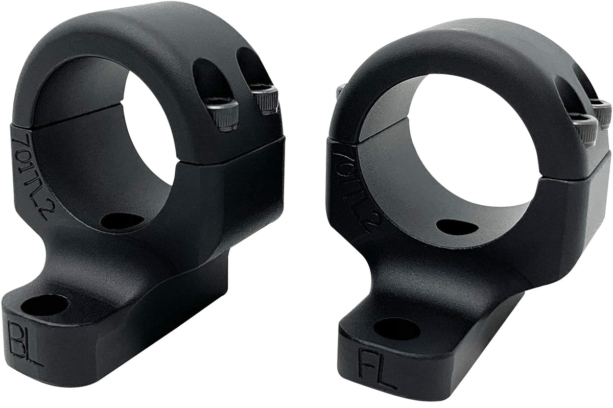 DNZ Game Reaper 2 701TL2 Howa 1" Two-Piece Scope Mount and Ring Combo Matte Black