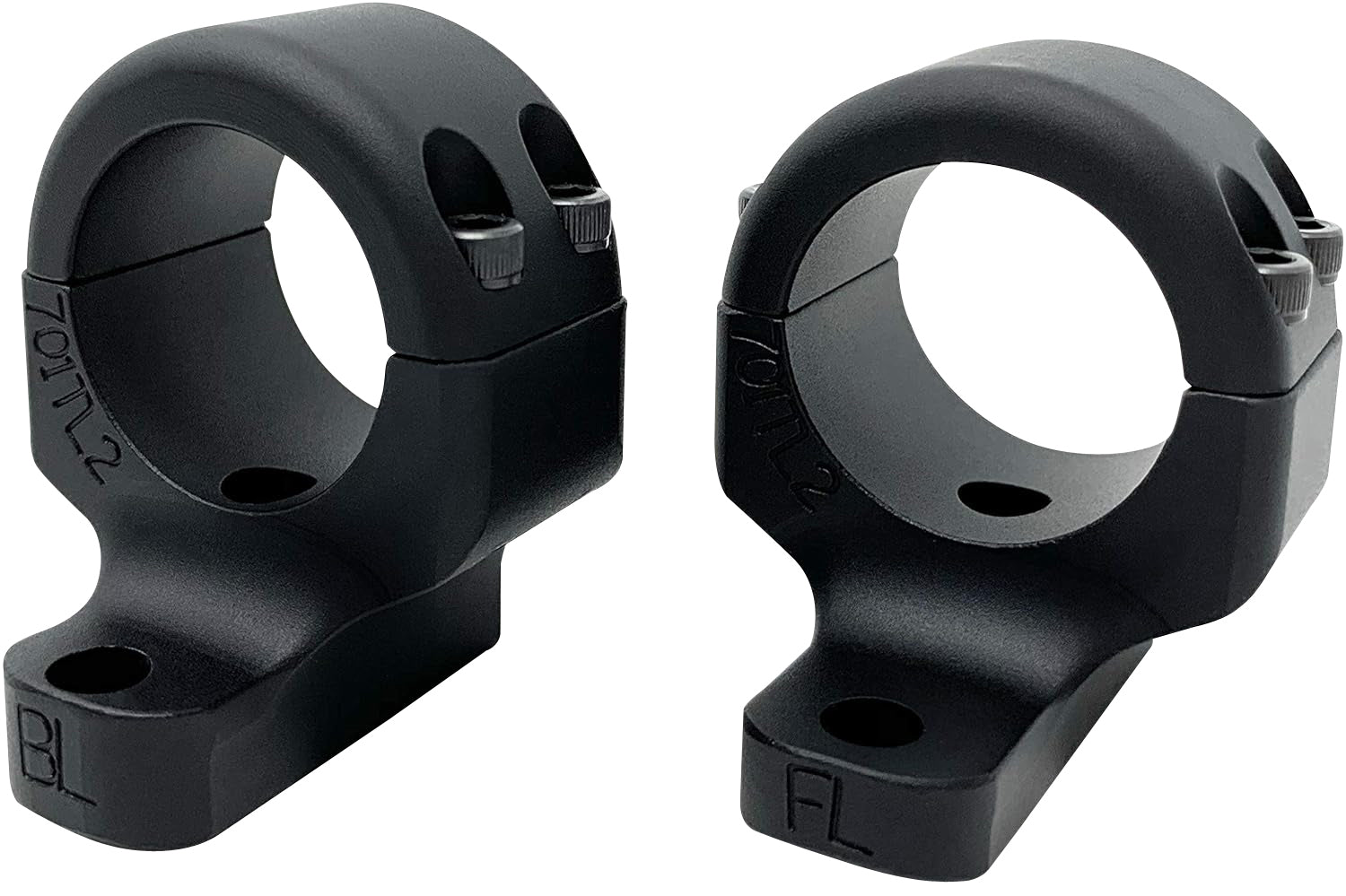 DNZ Game Reaper 2 701TL2 Howa 1" Two-Piece Scope Mount and Ring Combo Matte Black