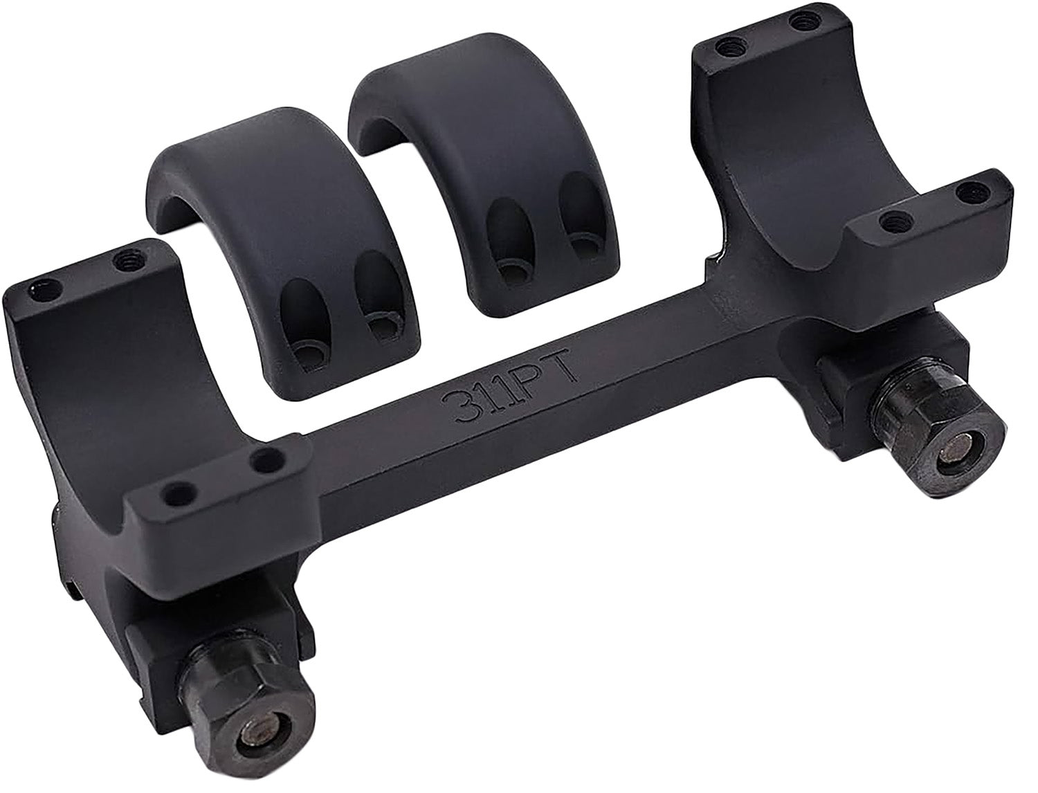 DNZ Freedom Reaper 311PT Picatinny Rail 30mm One-Piece Scope Mount Matte Black