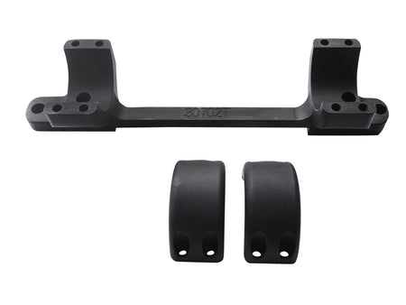 DNZ Game Reaper 30702T Remington Scope Ring Mount Combo 30mm Matte Black