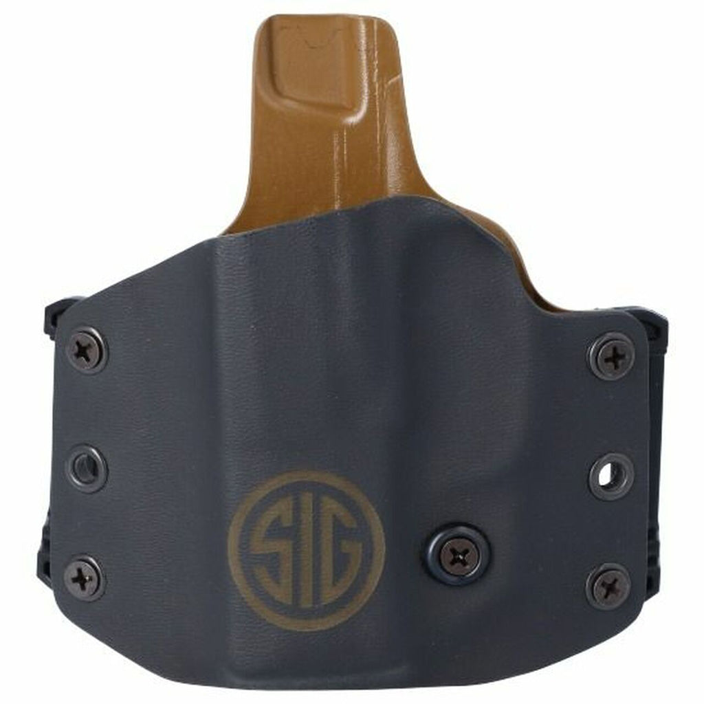 Sig Sauer P365 Right Hand Outside Waistband Holster Black Optics Ready
