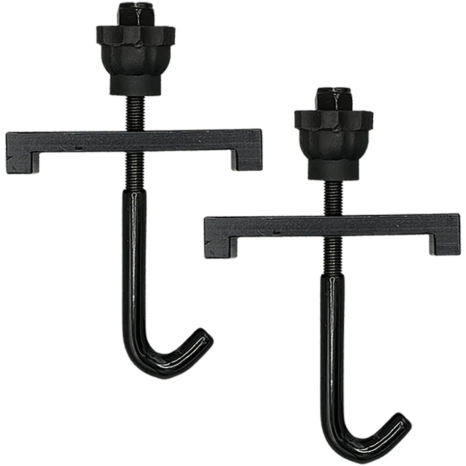 XOP 2-Pack J-Hook Stick Kit PVC Coated Silent Hang System