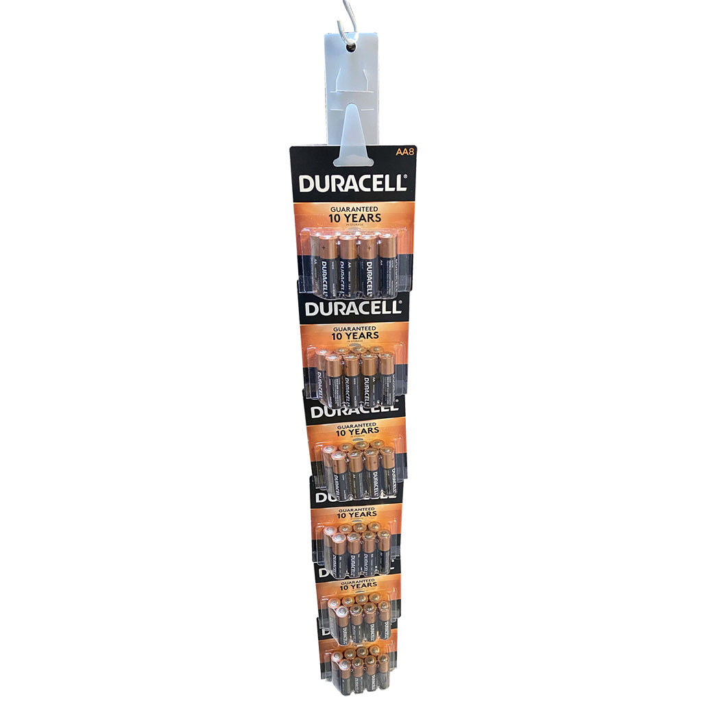 Duracell Coppertop Battery Strip Clip 24 AA and 12 AAA 8-Packs